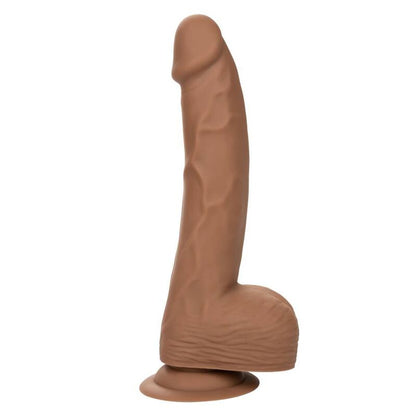Dildo de Silicone Realista 20.32 cm Castanho