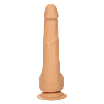 Dildo Realista de Silicone com Pinos 20.32 cm Cor de Pele