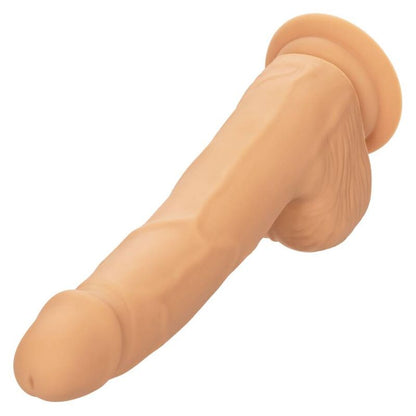 Dildo Realista de Silicone com Pinos 20.32 cm Cor de Pele