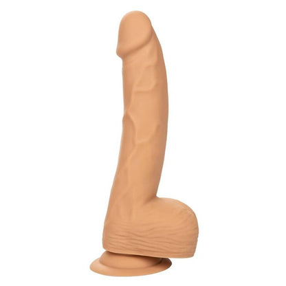 Dildo Realista de Silicone com Pinos 20.32 cm Cor de Pele
