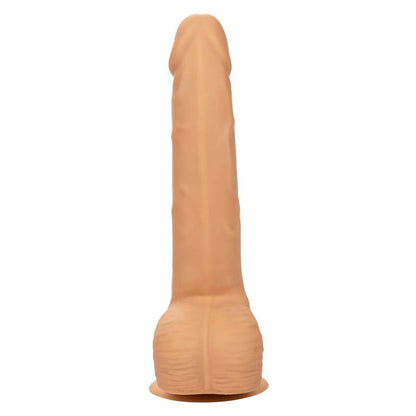Dildo Realista de Silicone com Pinos 20.32 cm Cor de Pele