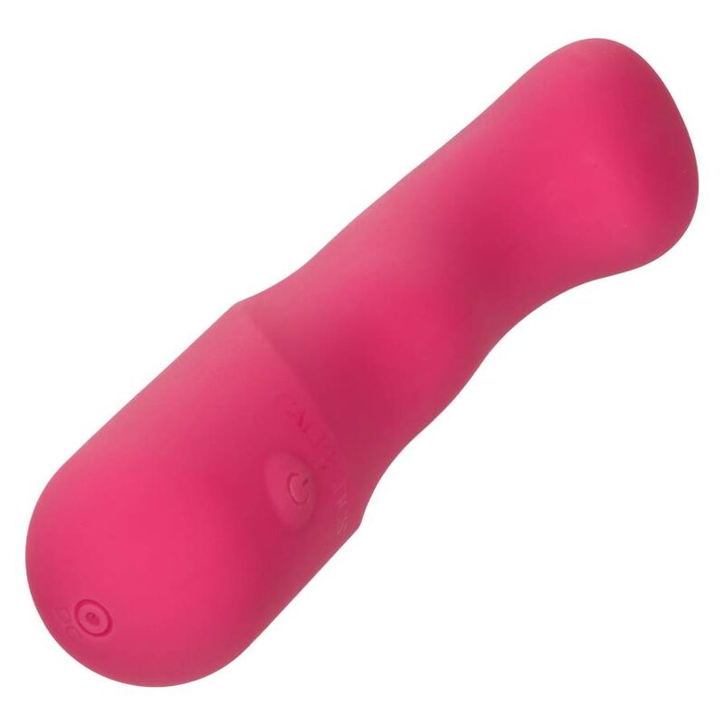 Vibrador Curvo de Silicone Dupla Face Rosa com 10 Velocidades