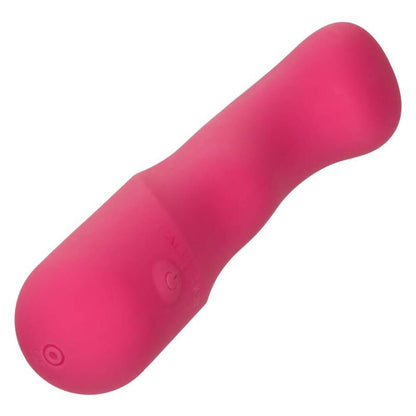 Vibrador Curvo de Silicone Dupla Face Rosa com 10 Velocidades