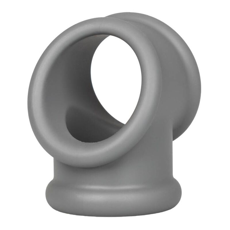 Anel Peniano Alpha de Silicone Líquido Cinza
