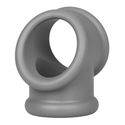 Anel Peniano Alpha de Silicone Líquido Cinza