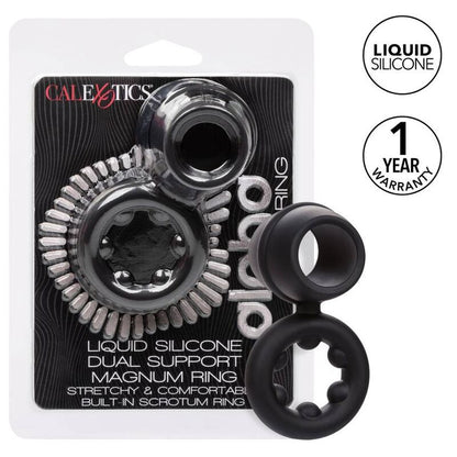Anel Peniano Alpha Dual Magnum Preto