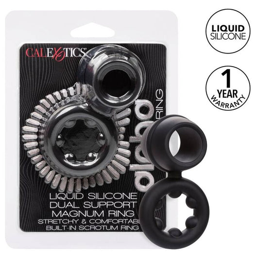 Anel Peniano Alpha Dual Magnum Preto