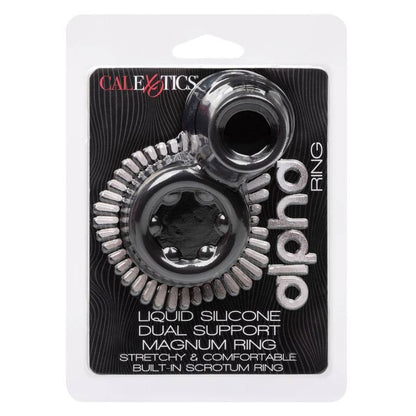Anel Peniano Alpha Dual Magnum Preto
