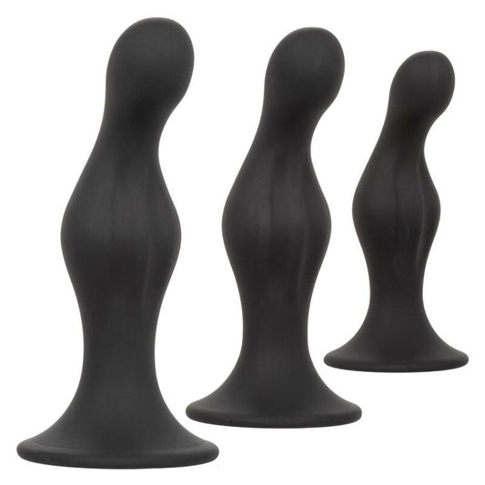 Kit de Treino Anal de Silicone Ondulado