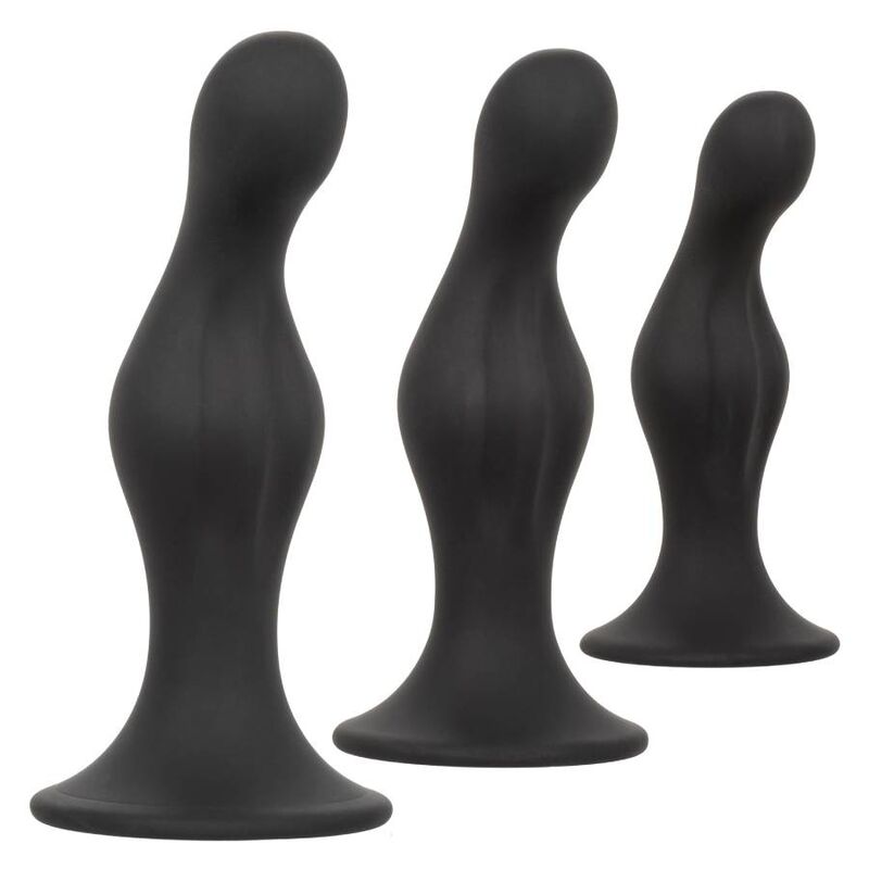 Kit de Treino Anal de Silicone Ondulado