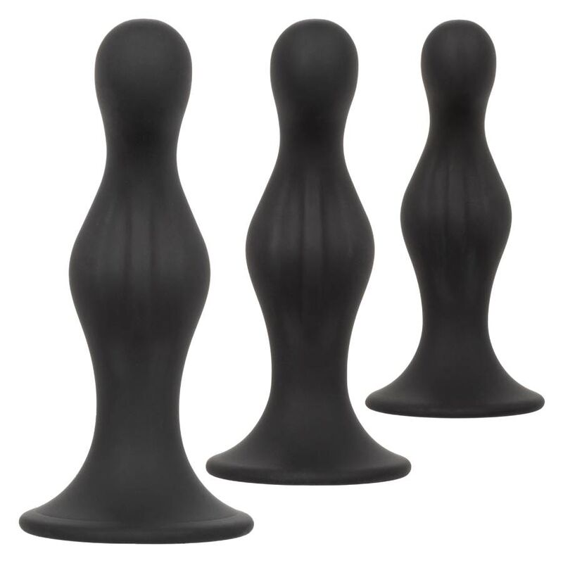 Kit de Treino Anal de Silicone Ondulado
