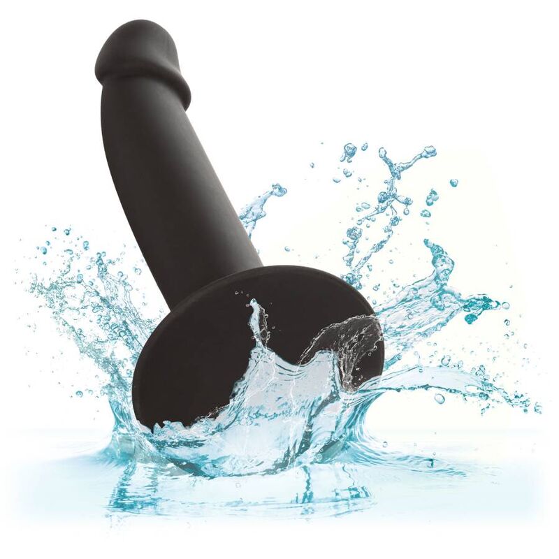 Plug Anal Fino de Silicone com Ventosa
