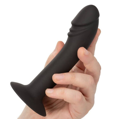 Sonda Anal Curva de Silicone com Ventosa