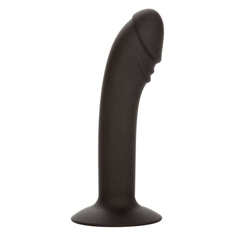 Sonda Anal Curva de Silicone com Ventosa