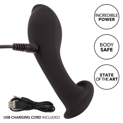 Sonda Anal Flexível de Silicone Líquido Vibratória