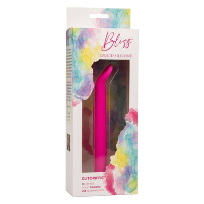 Vibrador Clitoriano Bliss em Silicone Líquido Rosa