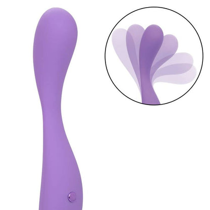 Vibrador de Contorno Flexível Demi Violeta