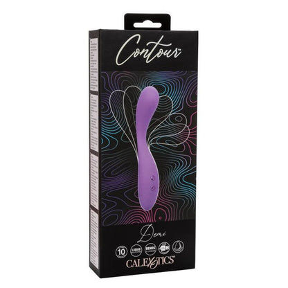 Vibrador de Contorno Flexível Demi Violeta