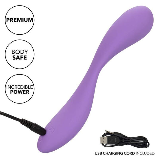 Vibrador de Contorno Flexível Demi Violeta
