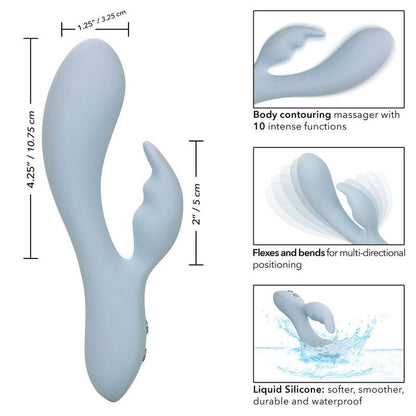 Vibrador Duplo G com 10 Funções de Vibração