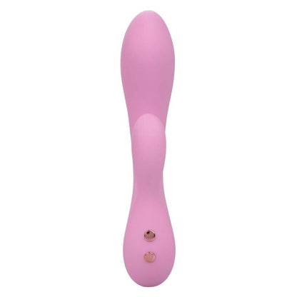 Vibrador Duplo Contorno G Flexível Zoie Rosa
