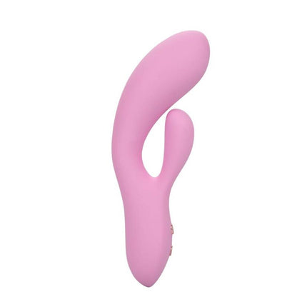 Vibrador Duplo Contorno G Flexível Zoie Rosa