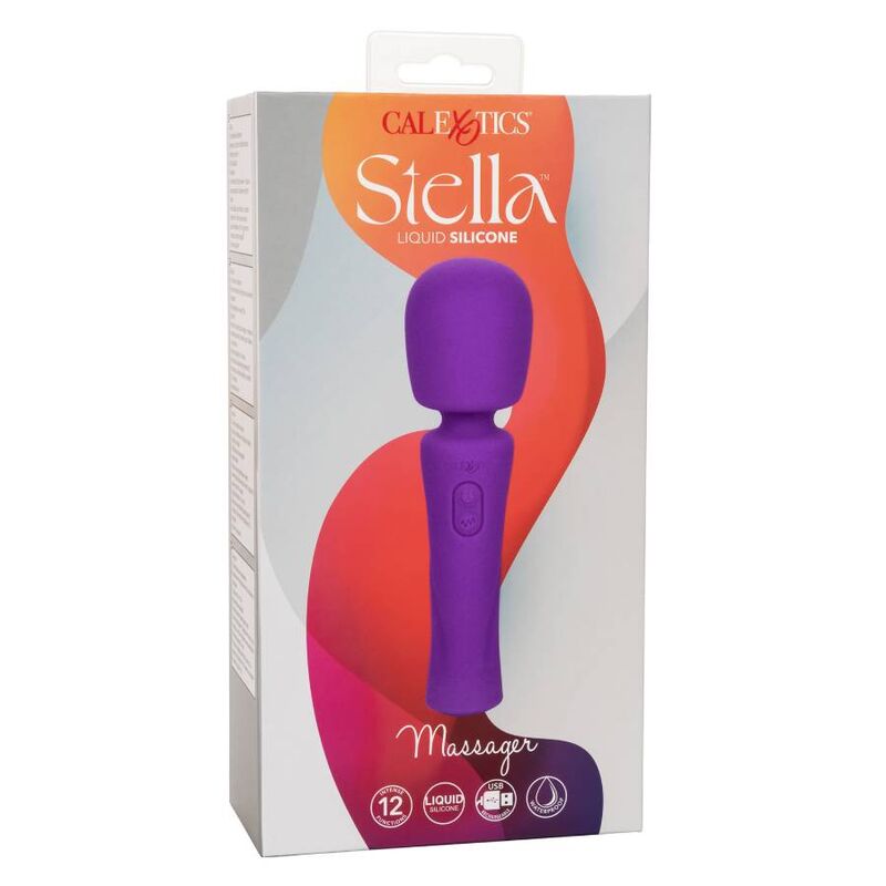 Vibrador Wand Stella Potente e Flexível