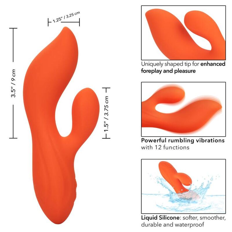 Vibrador Duplo Stella com Estimulação Dupla
