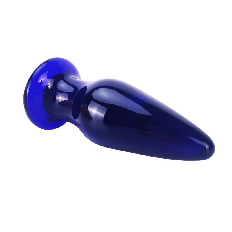 TOYJOY The Shining Plug Anal de Vidro Vibrante para estimulação intensa e segura