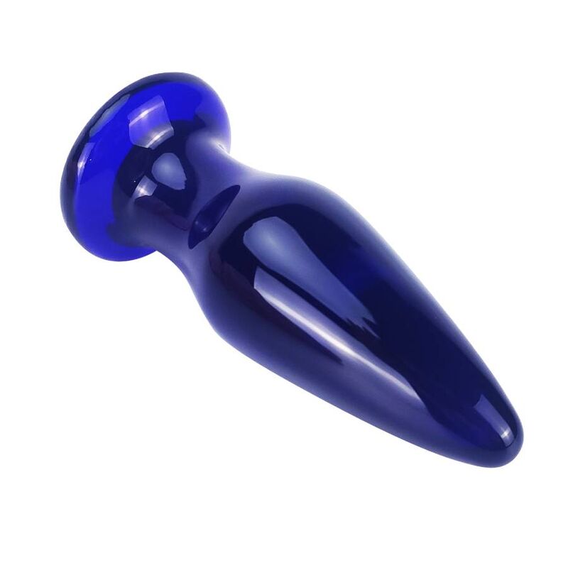 TOYJOY The Shining Plug Anal de Vidro Vibrante para estimulação intensa e segura