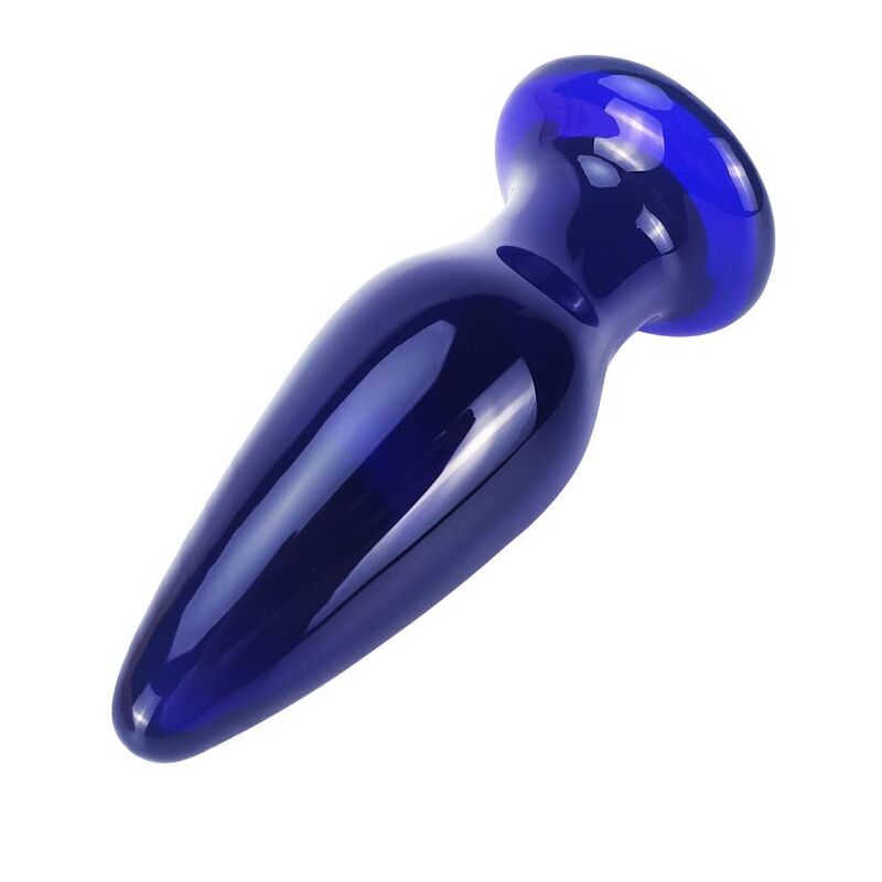 TOYJOY The Shining Plug Anal de Vidro Vibrante para estimulação intensa e segura