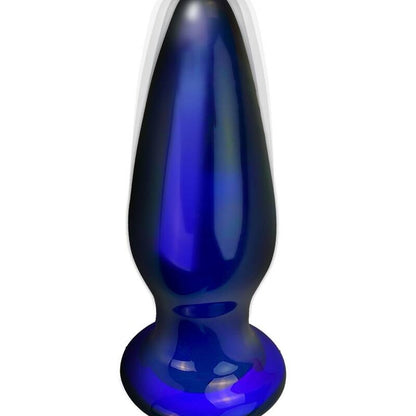 TOYJOY The Shining Plug Anal de Vidro Vibrante para estimulação intensa e segura