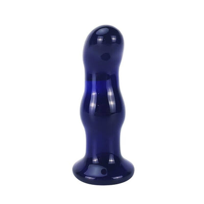 TOYJOY Plug Anal de Vidro Vibrante Gleaming, ideal para estimulação anal profunda