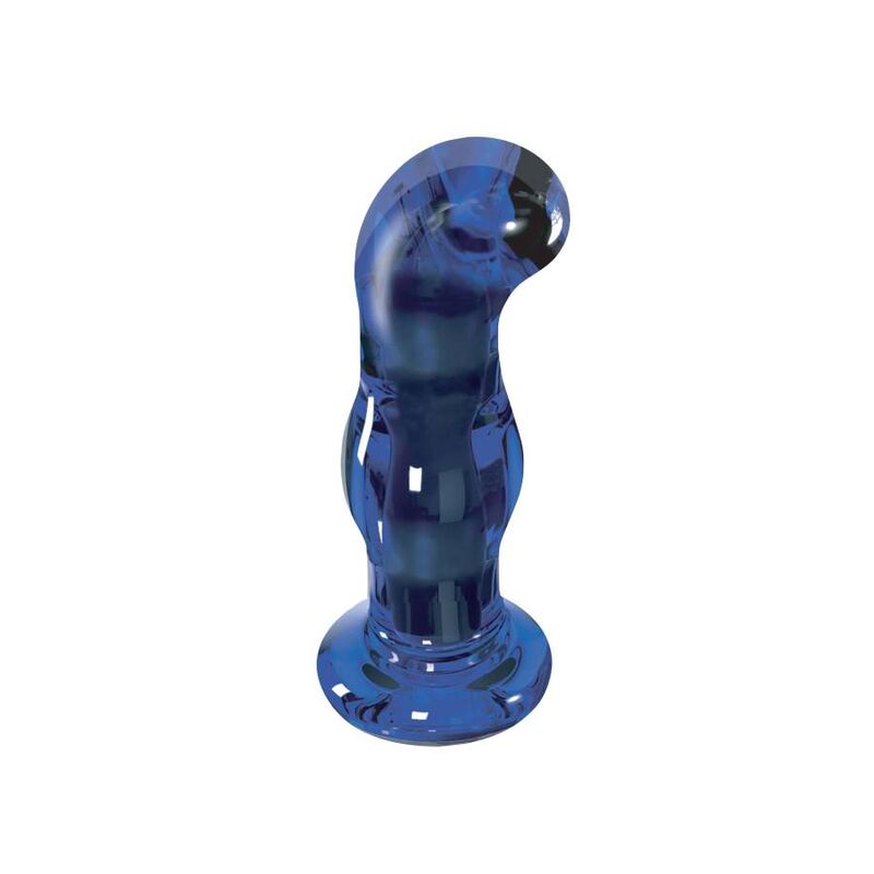 TOYJOY Plug Anal de Vidro Vibrante Gleaming, ideal para estimulação anal profunda
