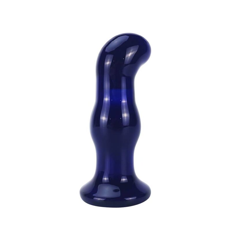 TOYJOY Plug Anal de Vidro Vibrante Gleaming, ideal para estimulação anal profunda