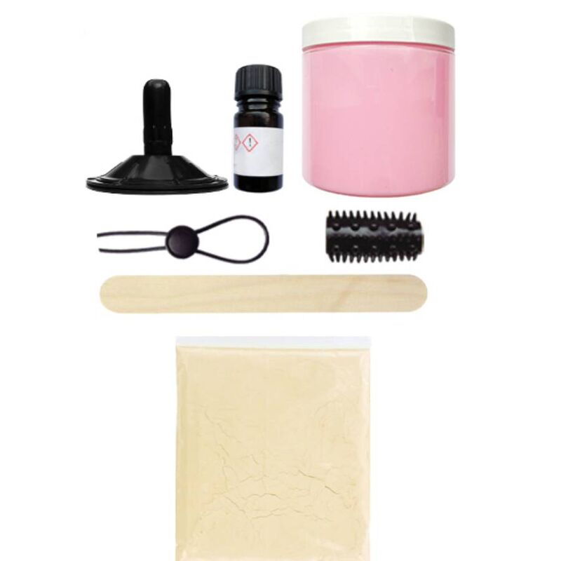 Kit para Criar Dildo com Base de Sucção Rosa