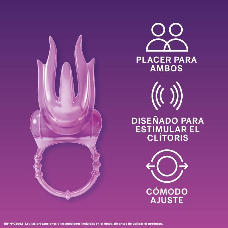 DUREX Anel Peniano Vibrante Intenso Diablillo para estimulação a dois