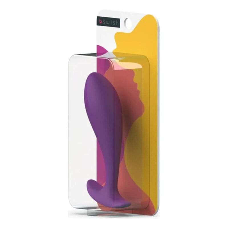 Plug Prostático B SWISH BFILLED Básico em Silicone para estimulação anal.