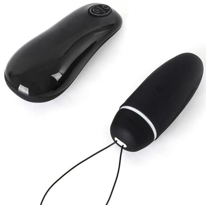 Vibrador Bala B SWISH Bnaughty Deluxe Unleashed Preto com controlo remoto sem fio.