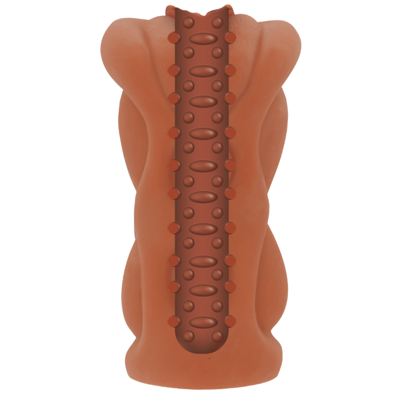 Masturbador masculino Jamyjob Signature Milena Vagina, mostrando o material e formato realista.