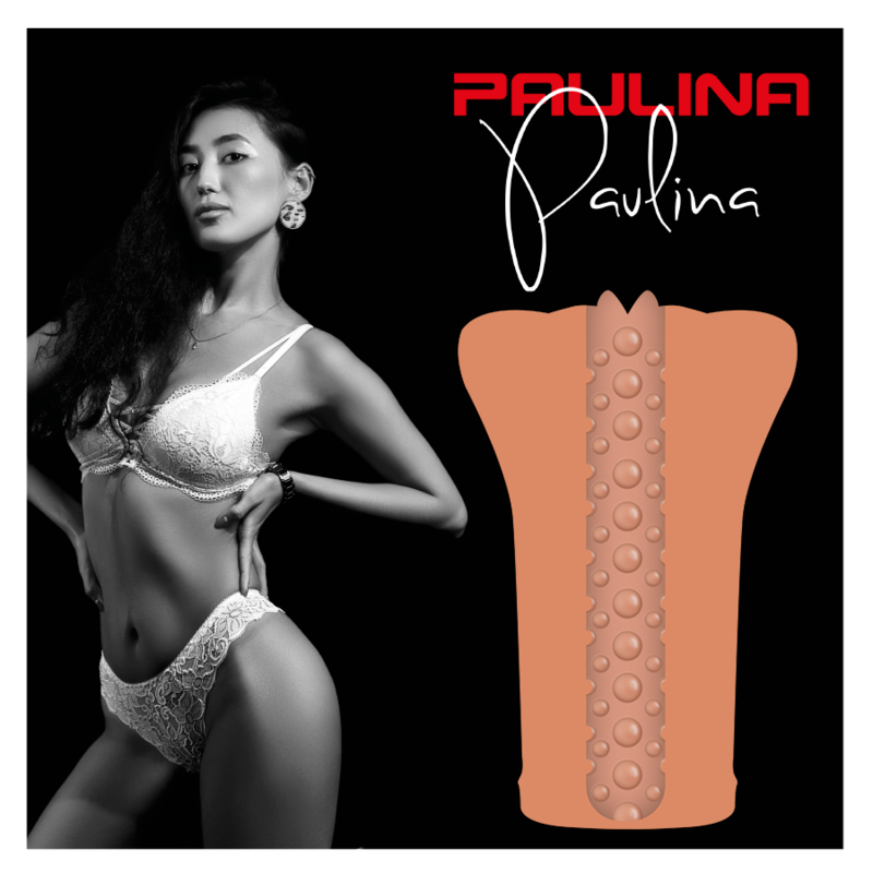 Masturbador Masculino Paulina Vagina Jamyjob Signature em TPR para prazer realista