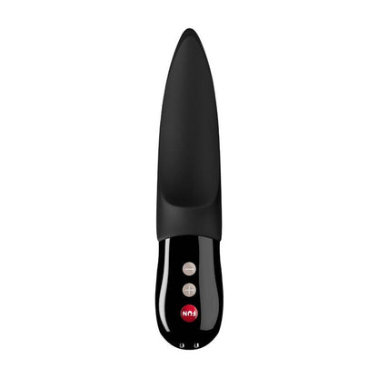 Vibrador clitorial FUN FACTORY Volta Black Line, design elegante e pontas vibratórias.