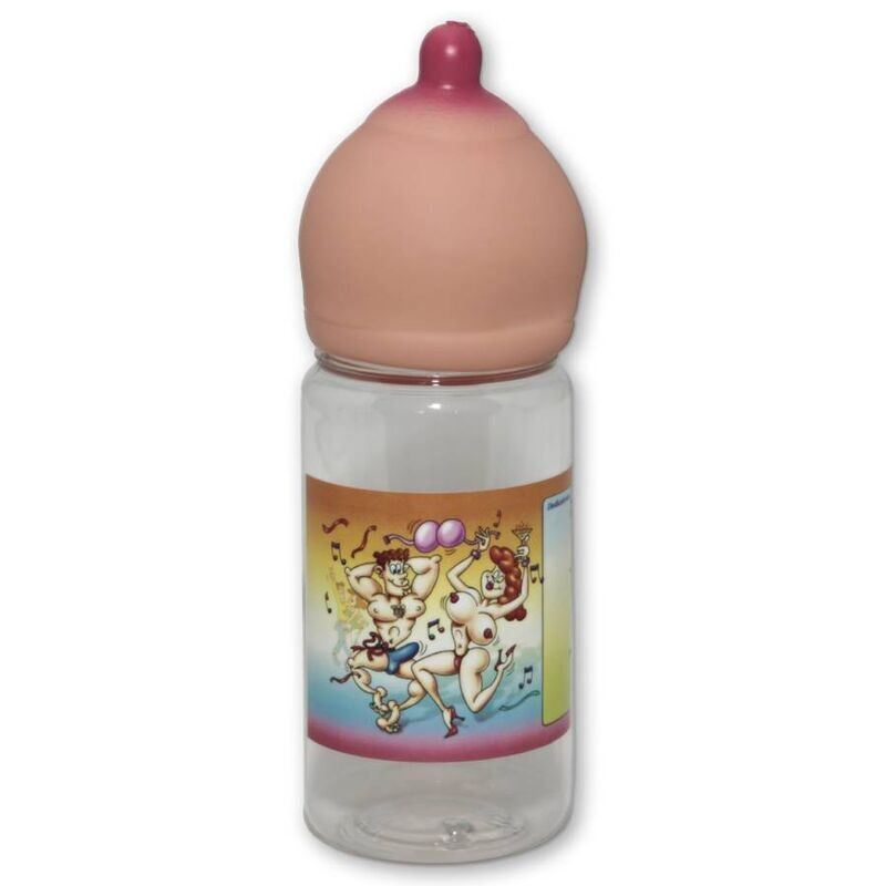 Garrafa Temática em Forma de Peito 360 ml