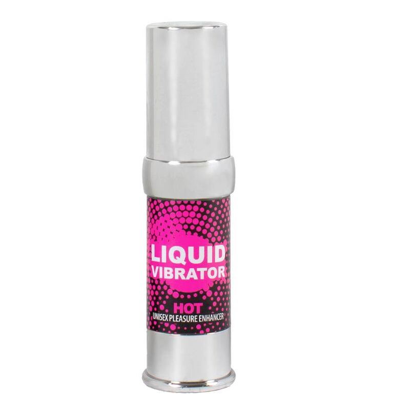 SECRETPLAY Vibrador Líquido Forte Estimulador 15 ML com efeito vibratório e aquecimento, embalagem airless.