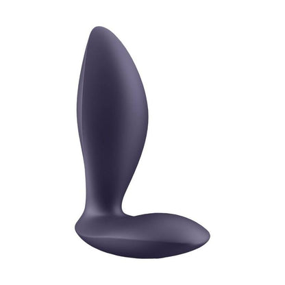 Satisfyer Plug Anal Vibratório Power Plug Roxo com Conectividade App