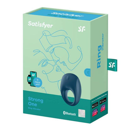 Anel Peniano Vibratório Satisfyer Strong One Connect com controlo por app.