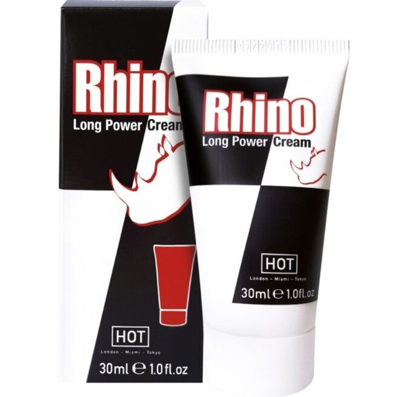 HOT Creme Retardante Long Power 30ML para prolongar o prazer masculino.