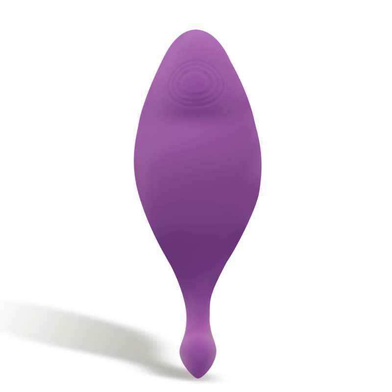 Calcinha Vibratória Mindy Intense Roxa com Controle Remoto para prazer discreto.