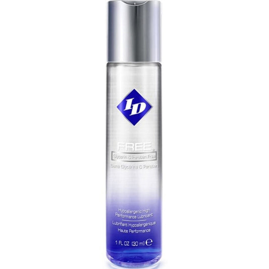 ID FREE Lubrificante Base de Água Hipoalergénico 30 ML para prazer e conforto íntimo