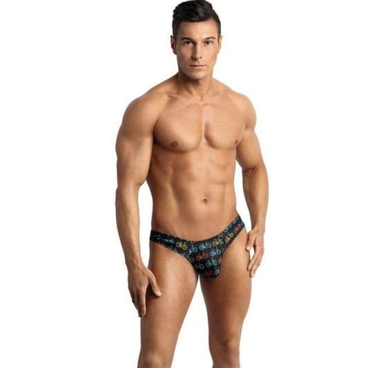 ANAIS Tanga Masculina Benito String S em detalhe, mostrando o tecido e o design elegante.